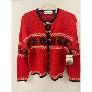 NWT Marsh Landing Sweater Red M